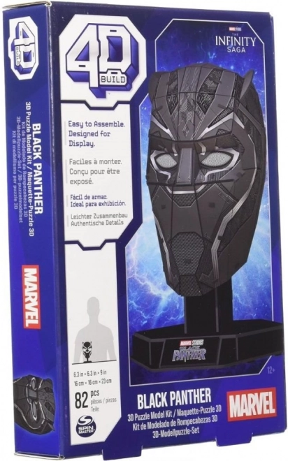 4D puzzle Čierny panter Marvel