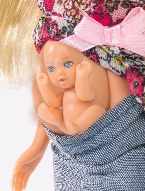 Otváracie bruško a bábätko vo vnútri