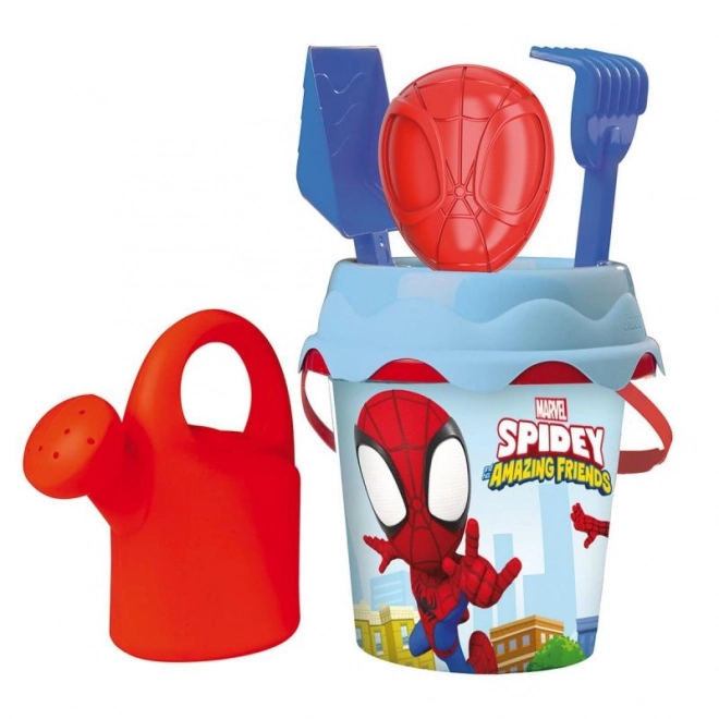 Kyblíček Spidey s konvičkou a príslušenstvom