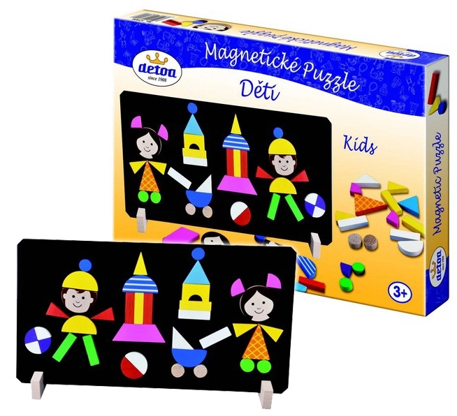 Magnetické puzzle pre deti