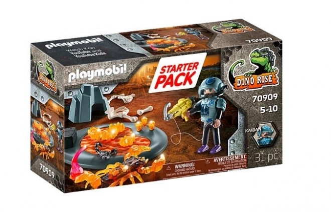 Playmobil Dino Rise Začiatočná Sada Boj s Ohnivým Škorpionom