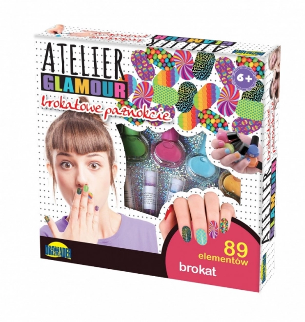 Ateliér Glamour Glitrové Nechty