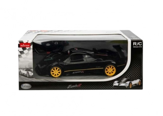 Diaľkovo ovládané športové auto Pagani Zonda čierne 1:14