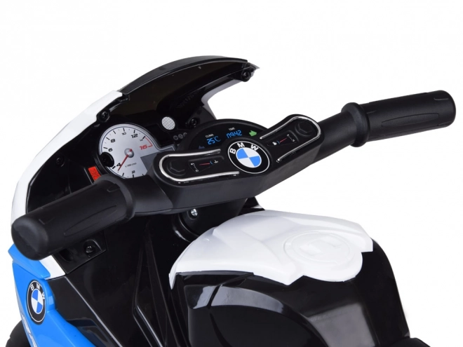 Elektrický športový motocykel BMW pre deti – modrá