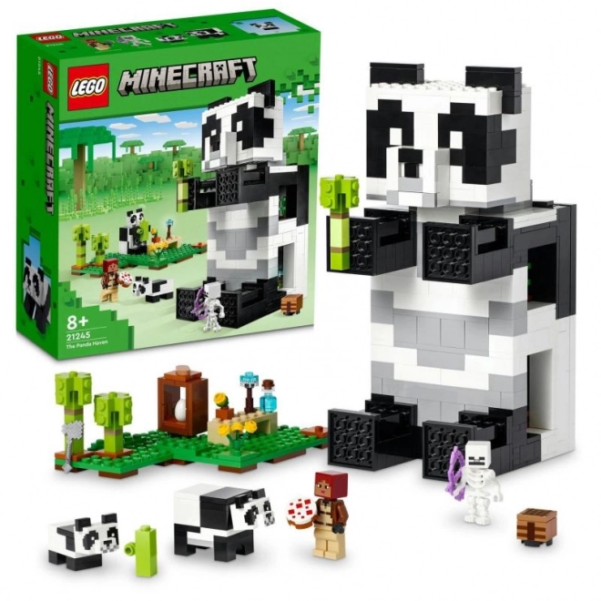 LEGO® Minecraft® 21245 Útočisko pandy