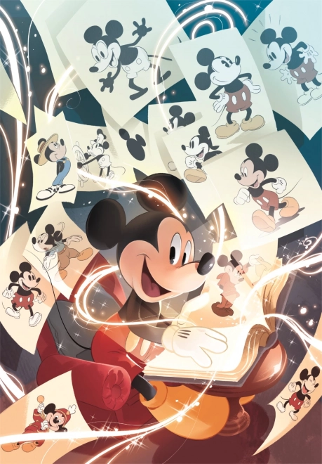 Clementoni puzzle Disney 100 rokov: Mickey 1000 kusov