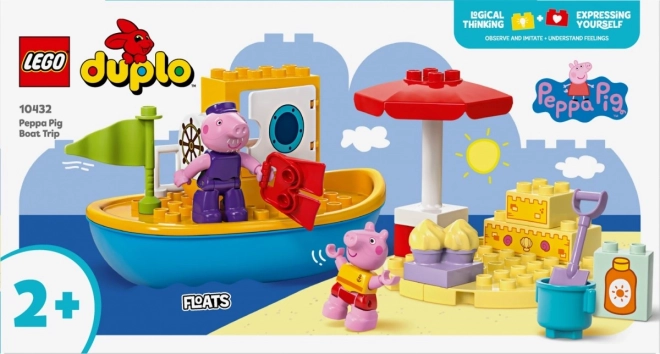 Lego Duplo Peppa a výlet loďou