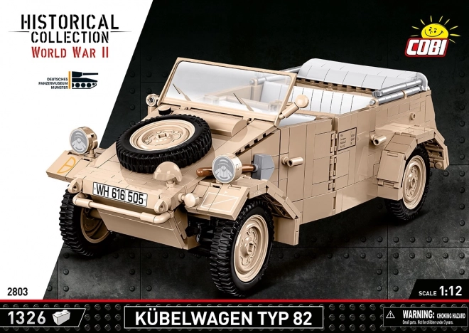 Stavebnica Kübelwagen Typ 82