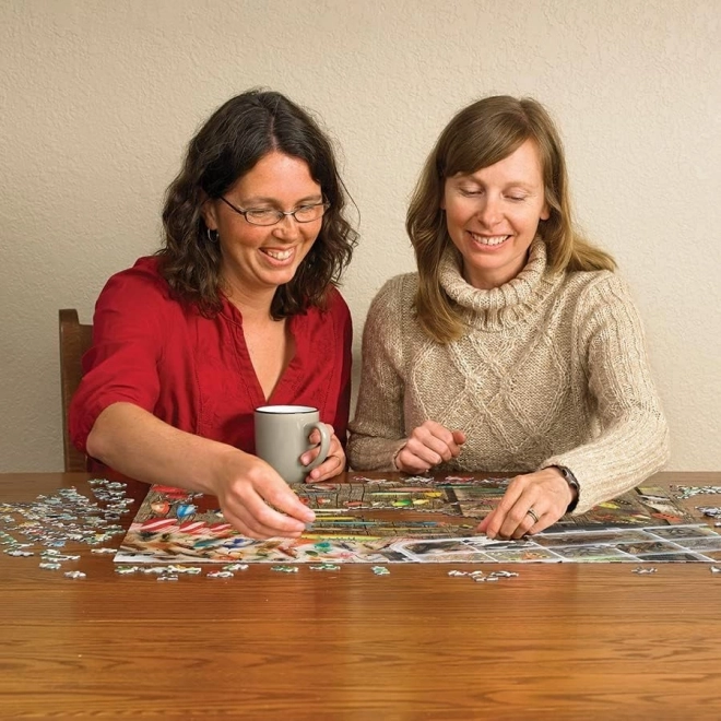 Puzzle Rybárske nástrahy 1000 dielov