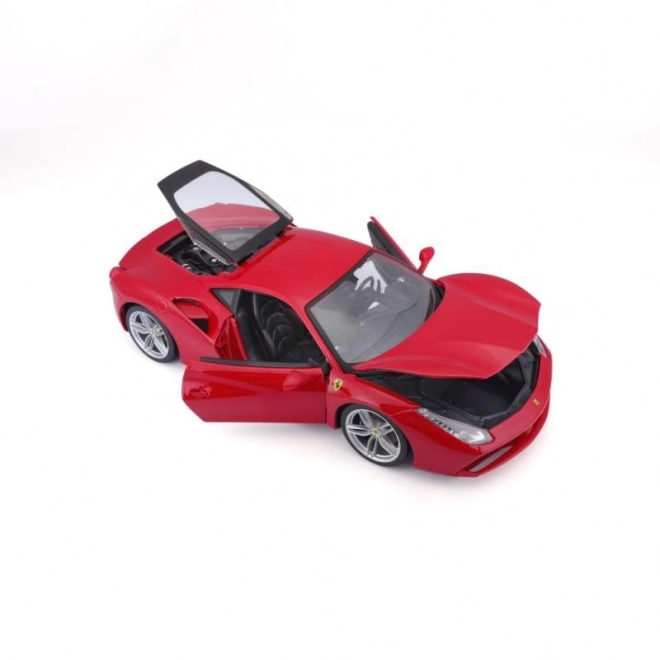 Ferrari 488 GTB Červený model 1:18