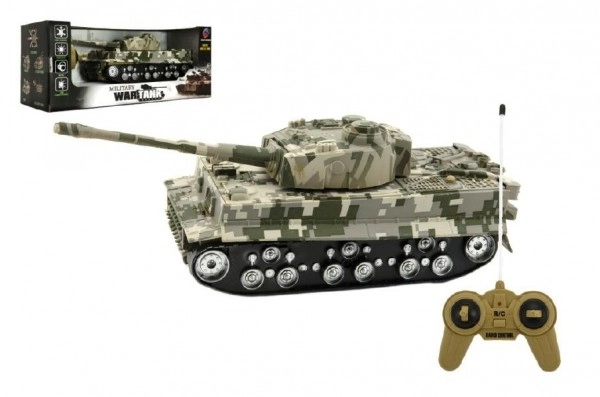 Tank RC Tiger I plastový 25cm s efektmi