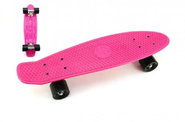 Skateboard Pennyboard 60 cm – Ružový, čierna kolieska