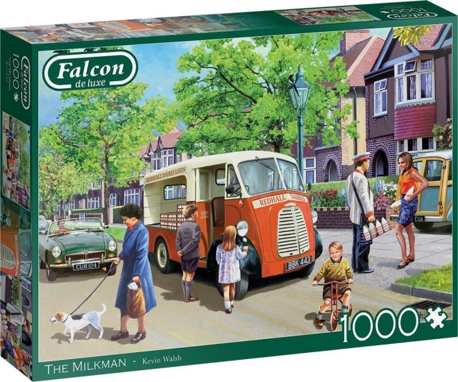 Puzzle Rozvoz mlieka 1000 dielikov