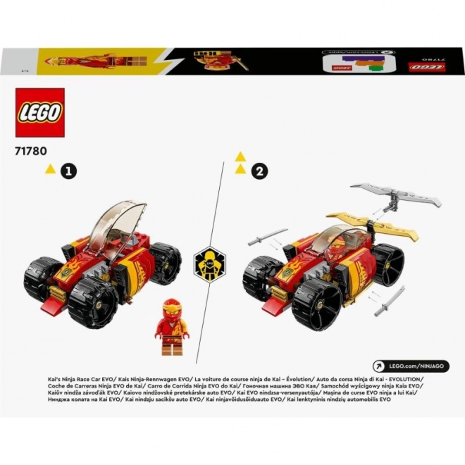 Lego Ninjago Kaiov Nindža Závoďák EVO