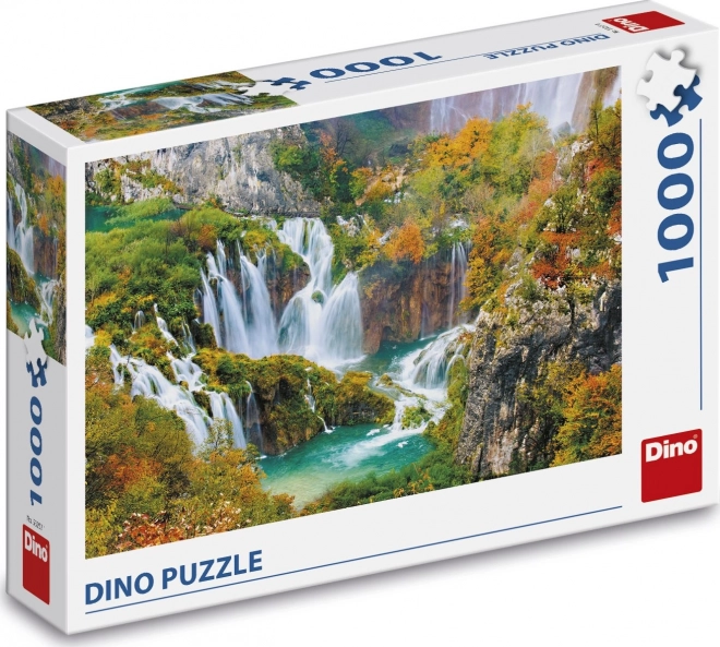 Puzzle Plitvické jazerá Chorvátsko 1000 dielikov