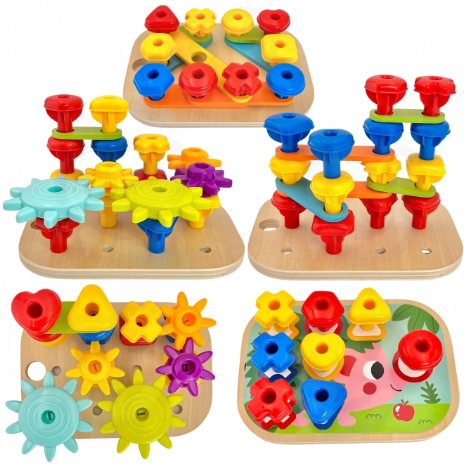 Woopie Green konštrukčný box Montessori 12v1