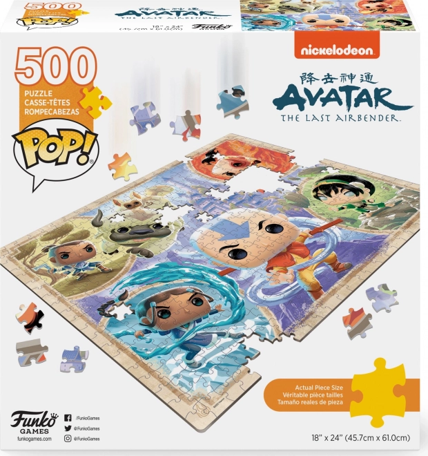 Puzzle POP! Posledný vládca vetra 500 dielikov