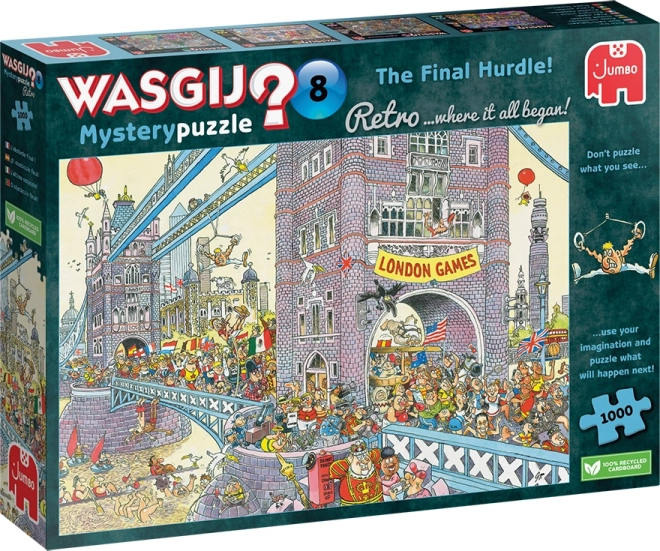 JUMBO puzzle WASGIJ Mystery 8: Posledná prekážka 1000 dielikov