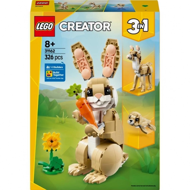 Lego Creator roztomilý zajačik