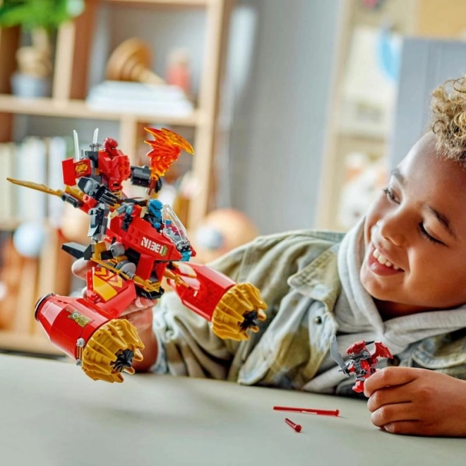 LEGO Ninjago Búrkový jazdec-mech Kai