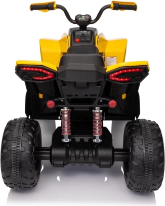 Žltá štvorkolka Fast Wheel