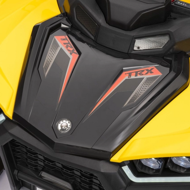 Žltá športová detská štvorkolka TX ATV