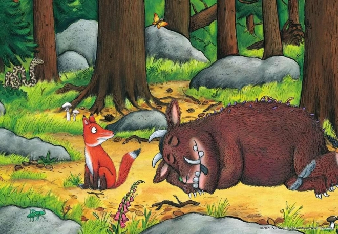 Ravensburger Puzzle Gruffalo a Zvieratá v Lese