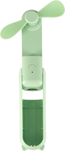 Mini prenosný USB ventilátor skladací zelený