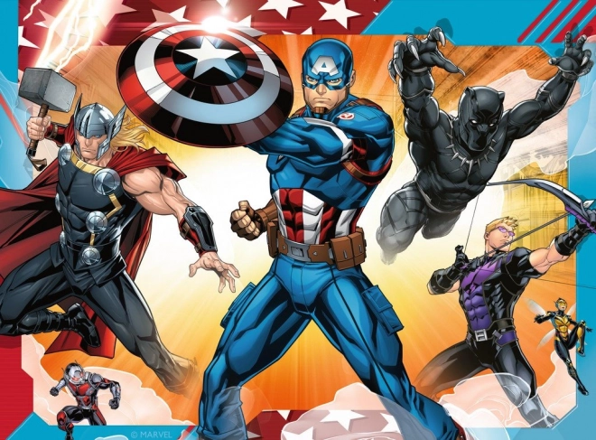 Puzzle Avengers: Najmocnejší hrdinovia Zeme 4v1