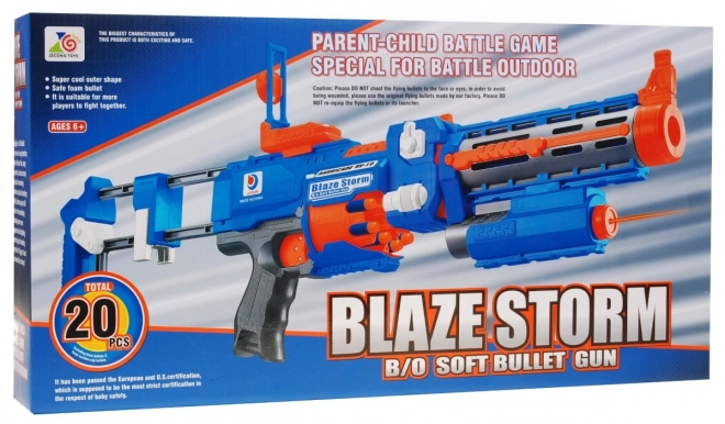 Detský karabin/pištoľ 2v1 Blaze Storm s laserovým zameriavačom