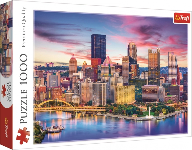 Puzzle Pittsburgh Pensylvánia USA 1000 dielikov