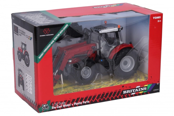 Model traktora s čelným nakladačom Massey Ferguson