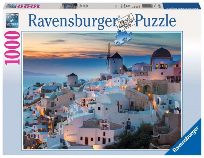 Ravensburger Puzzle Večer v Santorini 1000 Dielikov