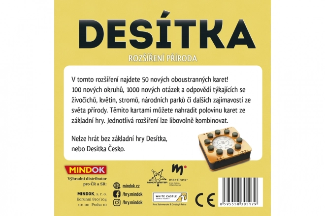 Desiatka: Rozšírenie Príroda