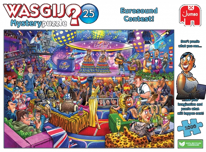 Jumbo Puzzle Wasgij Mystery 25: Súťaž Eurosound! 1000 dielikov