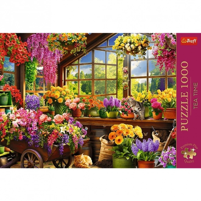 Puzzle 1000 dielikov Premium Plus Prípravy na jar