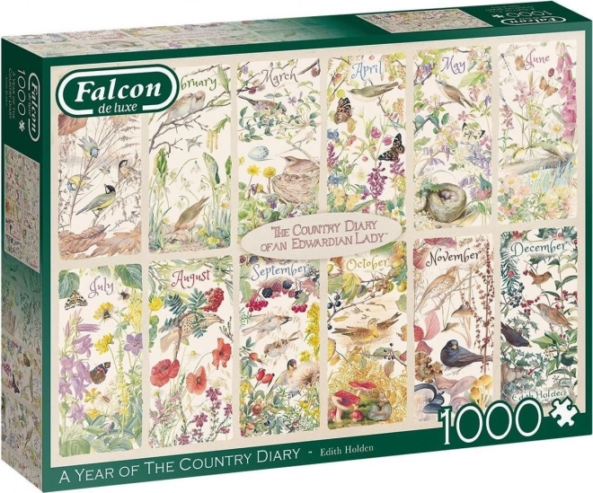 Falcon puzzle Rok na vidieku 1000 dielikov