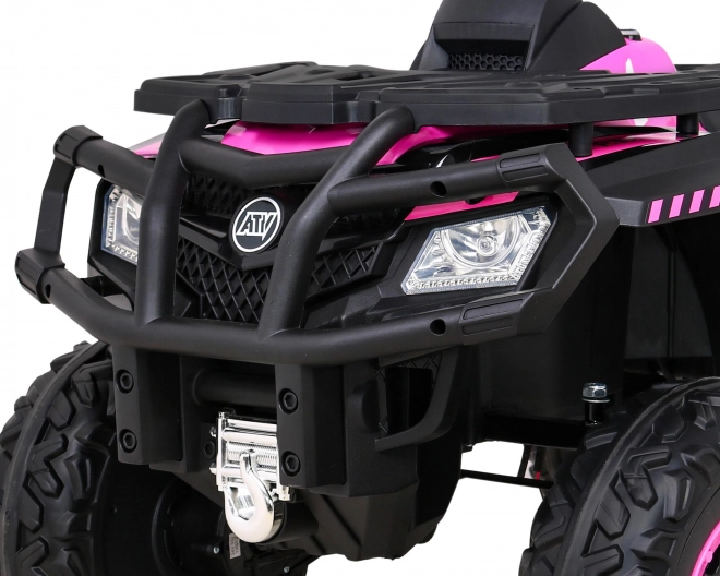 Štvorkolka XT-Speed pre deti Ružová + 4x4 + EVA + Pomalý štart + Rádio MP3 + LED dióda