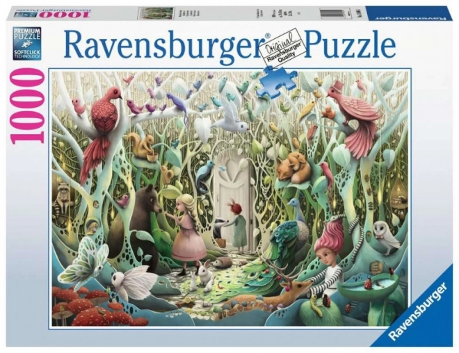 Ravensburger Puzzle Skrytá Záhrada 1000 Dielikov