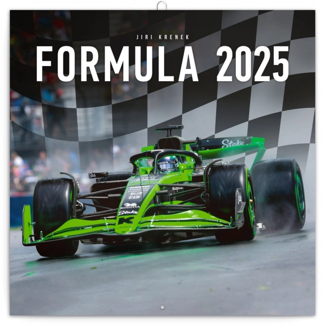 Poznámkový kalendár Formule od Jiřího Křenka 2025