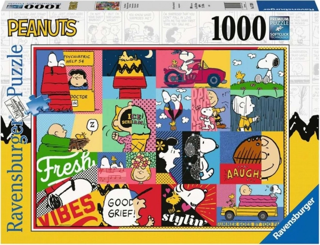 Puzzle Peanuts momentka 1000 dielikov