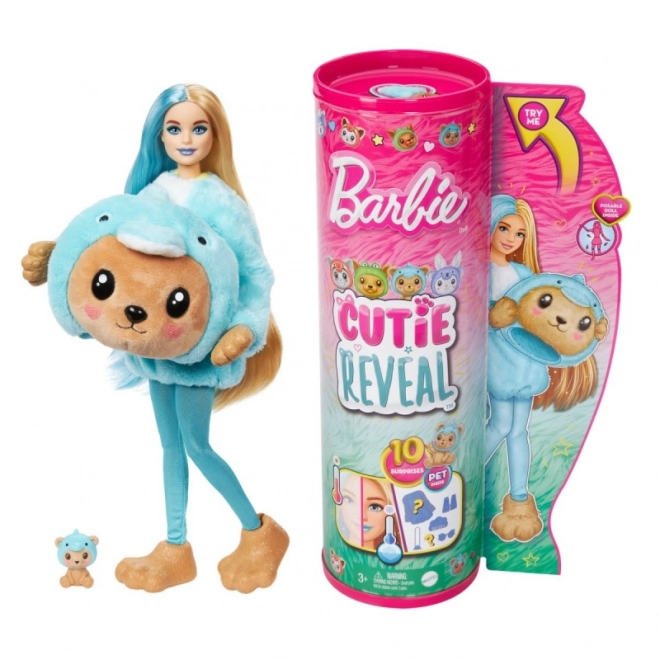 Barbie Cutie Reveal bábika v kostýme Medvedíka