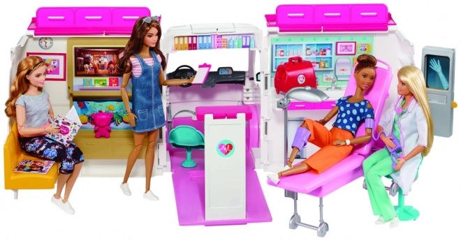 Barbie klinika na kolesách