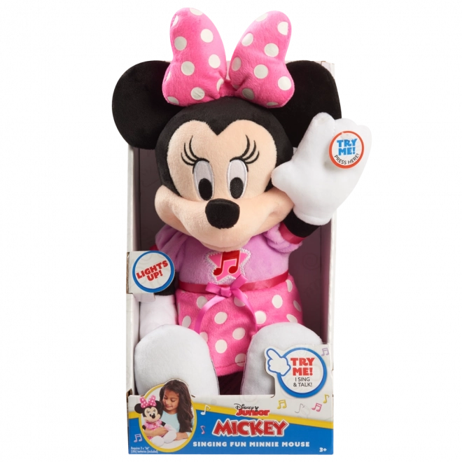 Spievajúci plyšák Minnie Mouse