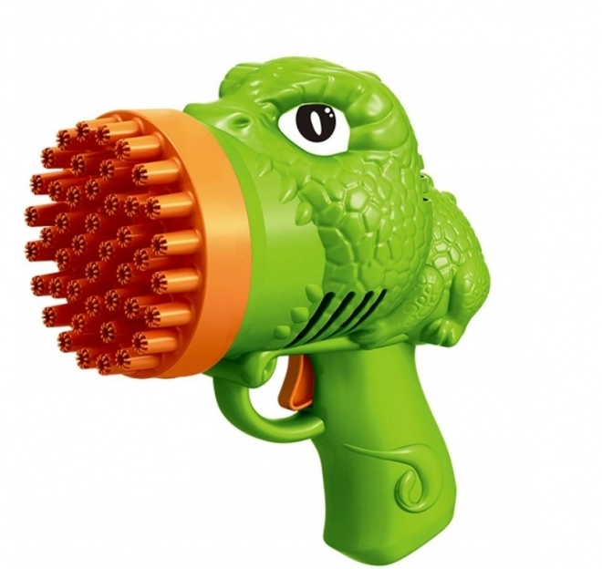 Pištoľ na mydlové bubliny Dino