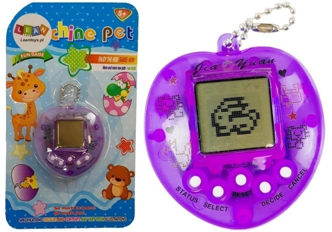 Elektronická hra Tamagotchi fialová