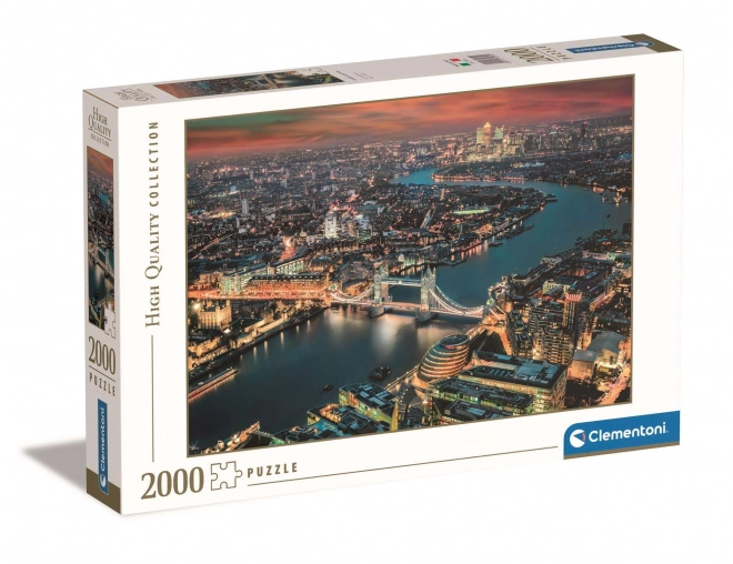 Clementoni: Puzzle 2000 dielikov - Letecký pohľad na Londýn