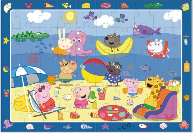 Dodo Puzzle s hľadaním obrázkov Prasiatko Peppa 50 dielov