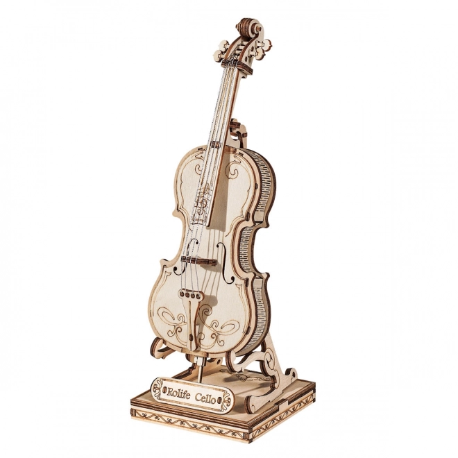 Violončelo - 3D drevená stavebnica