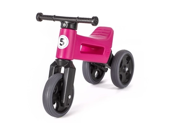 Funny Wheels Rider Sport 2v1 v taške – Ružová